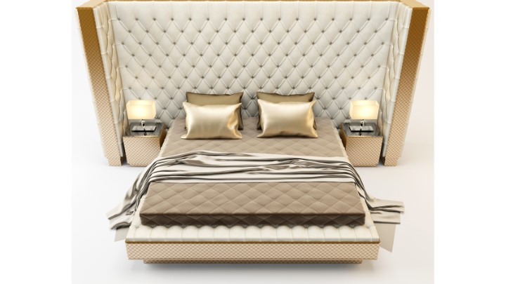 渲染模型_床2889