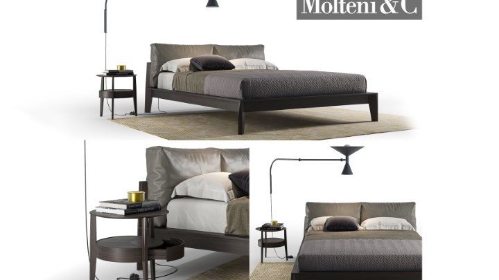 渲染模型_床2917