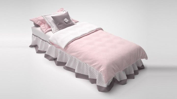 渲染模型_床2957