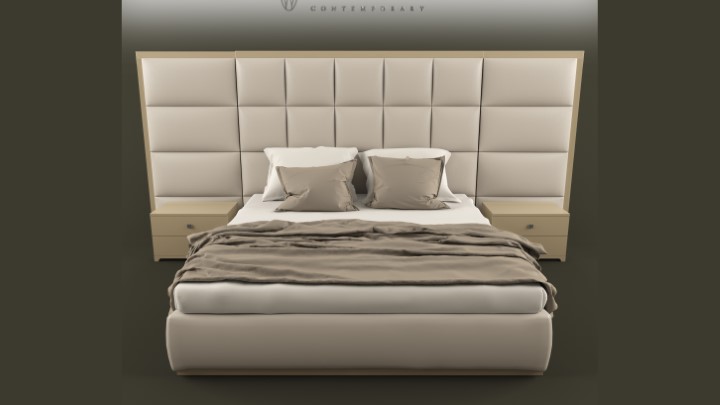 渲染模型_床2958