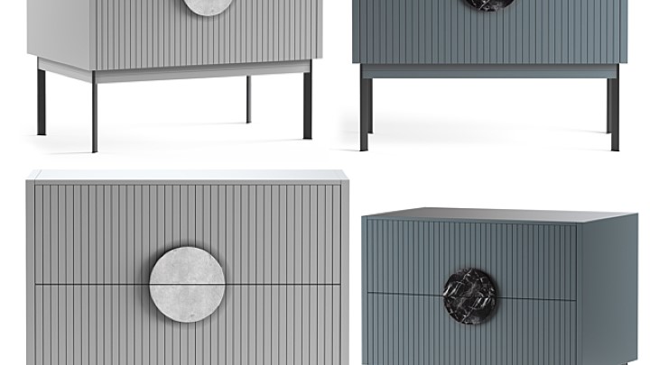 渲染模型_床头柜056