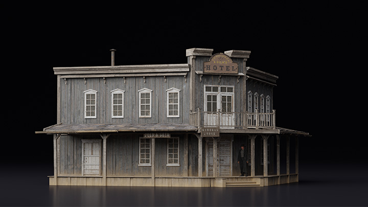 渲染模型_房子129