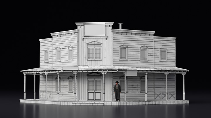 渲染模型_房子138