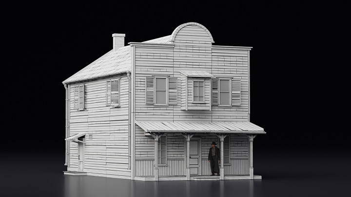 渲染模型_房子140