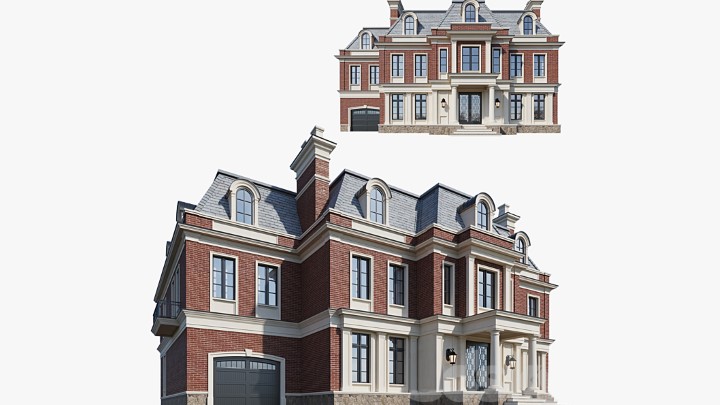 渲染模型_房子209