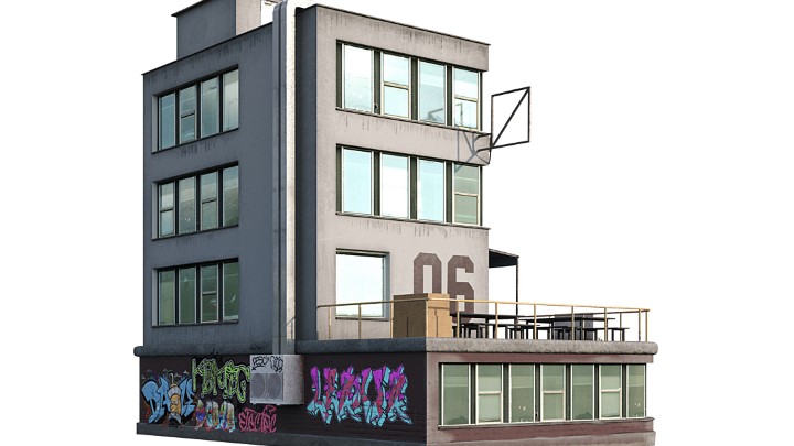 渲染模型_房子216