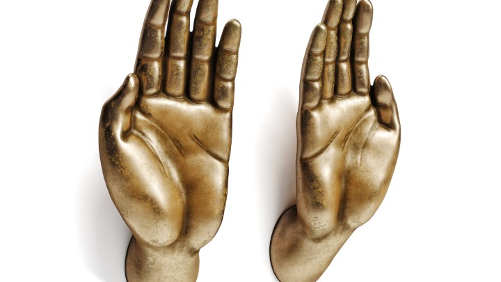 渲染模型_手掌装饰品001