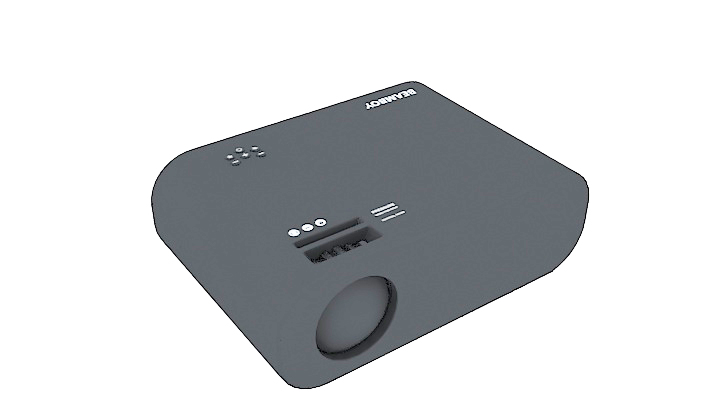 渲染模型_投影仪020