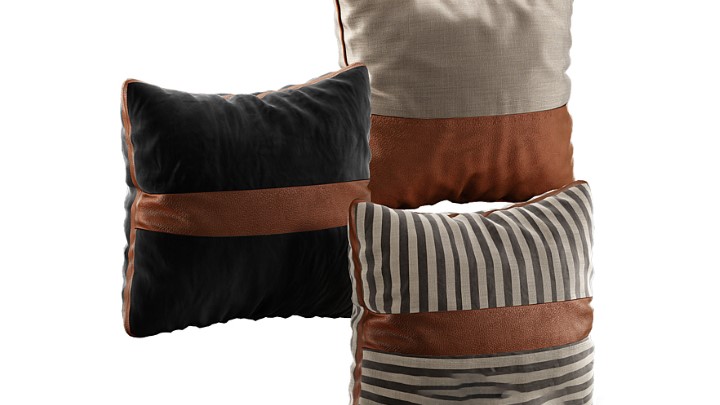 渲染模型_抱枕264