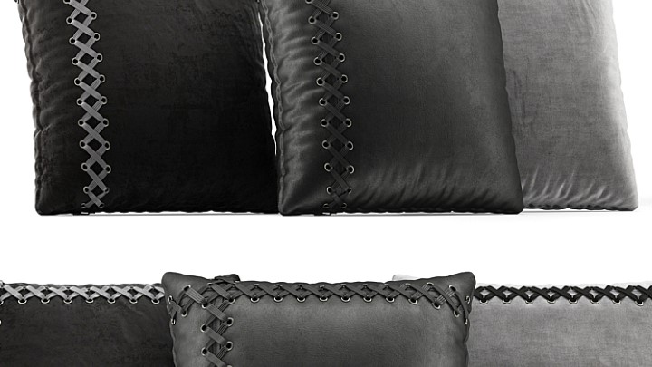 渲染模型_抱枕273