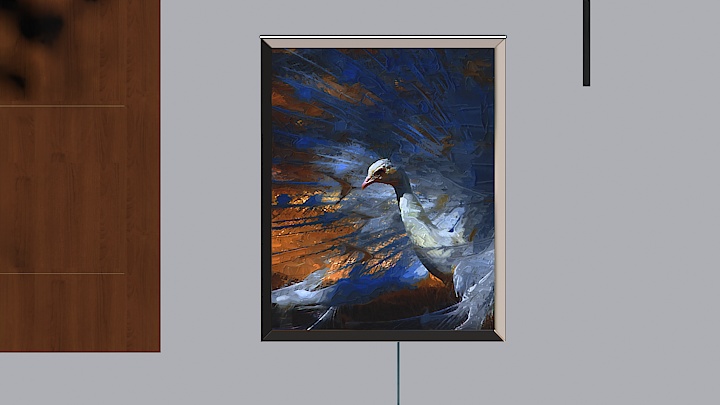 渲染模型_挂画173