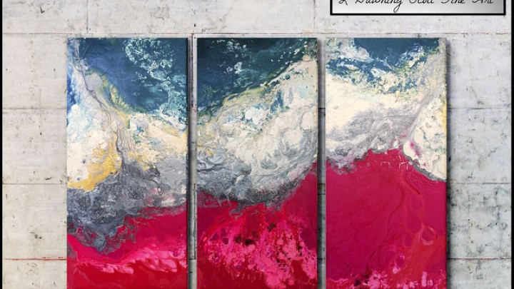 渲染模型_挂画装饰009