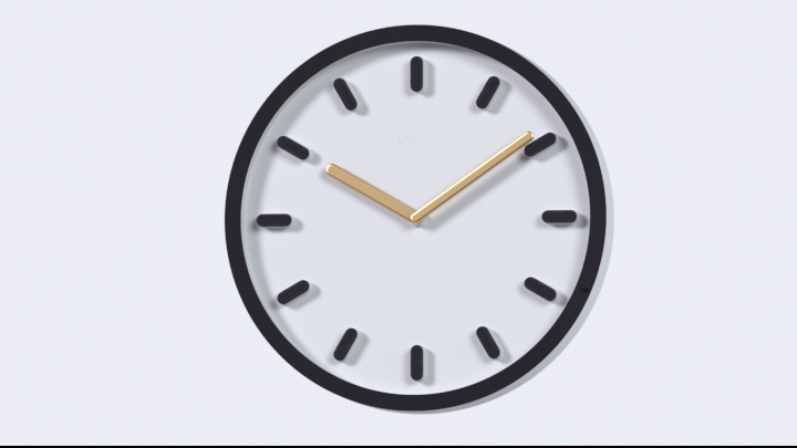 渲染模型_挂钟装饰002