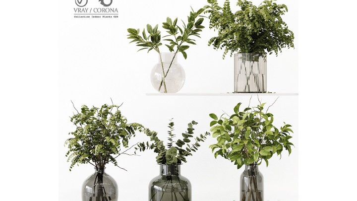 渲染模型_插花021