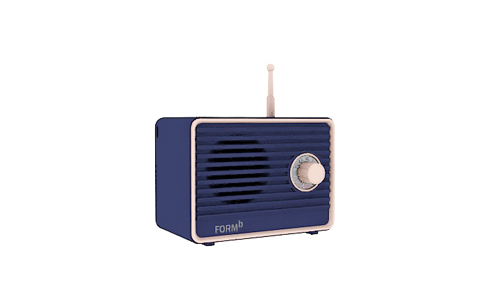 渲染模型_收音机031