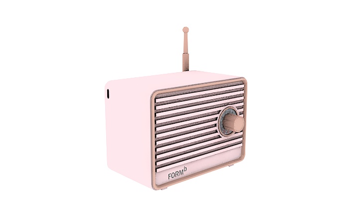 渲染模型_收音机032