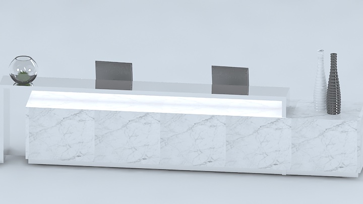 渲染模型_柜台012