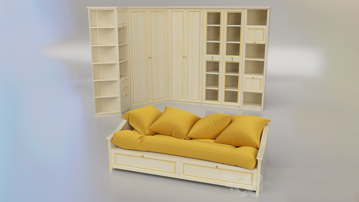 渲染模型_柜子2459