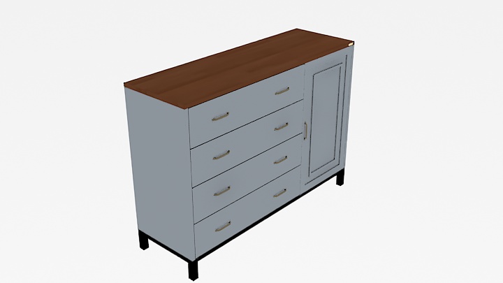 渲染模型_柜子2593