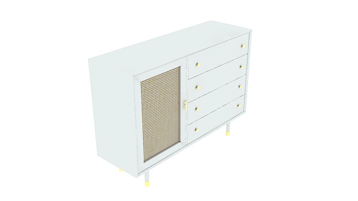 渲染模型_柜子2636