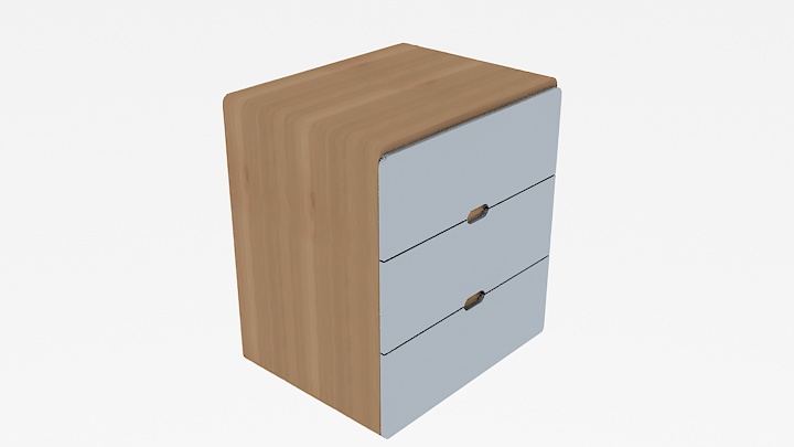 渲染模型_柜子2638