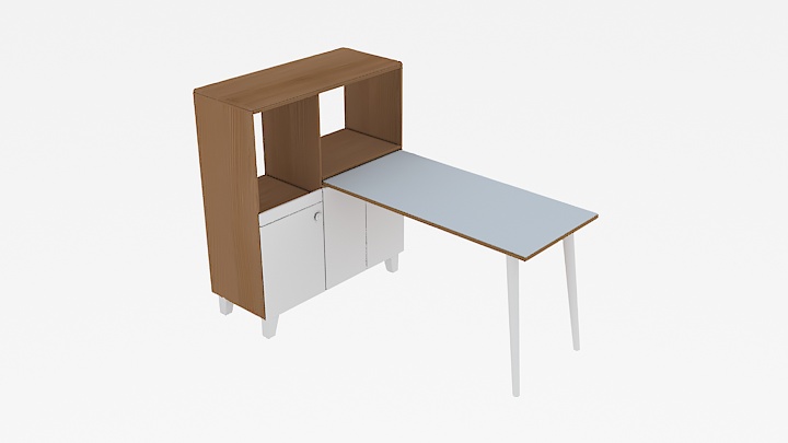 渲染模型_柜子2640