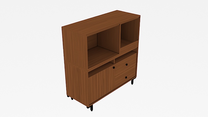 渲染模型_柜子2643
