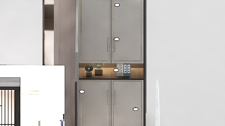 渲染模型_柜子2663