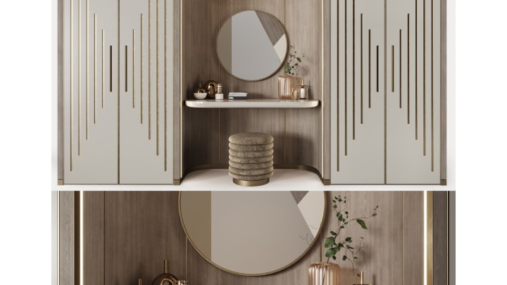 渲染模型_柜子家具044