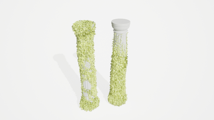 渲染模型_柱子035