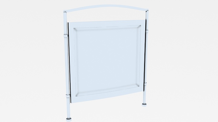 渲染模型_栏杆029