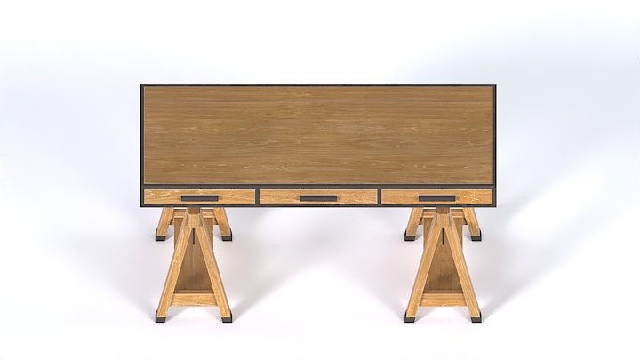 渲染模型_桌子2403