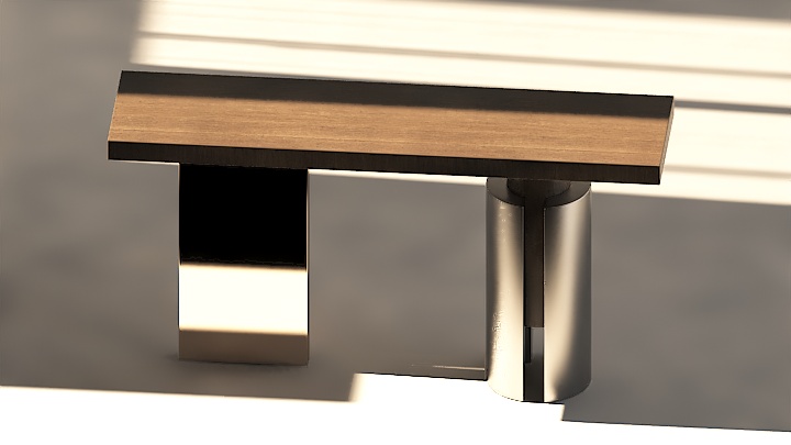 渲染模型_桌子2445