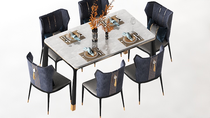 渲染模型_桌子2521