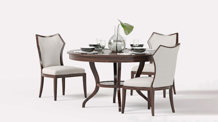 渲染模型_桌椅1197