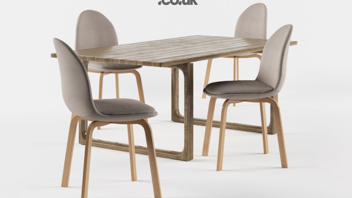 渲染模型_桌椅1242