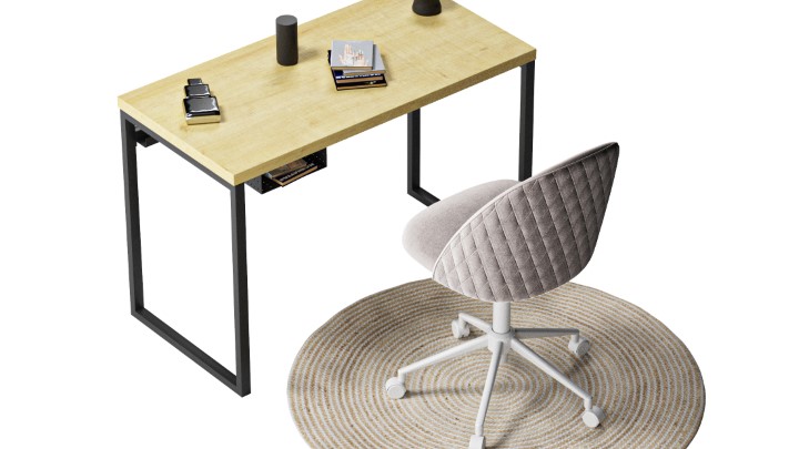 渲染模型_桌椅1249