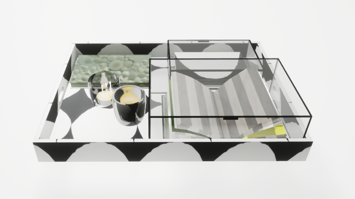 渲染模型_桌面装饰024