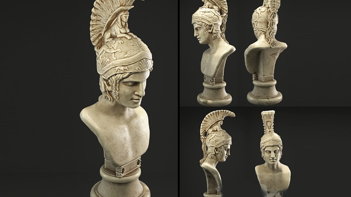 渲染模型_桌面装饰摆件050