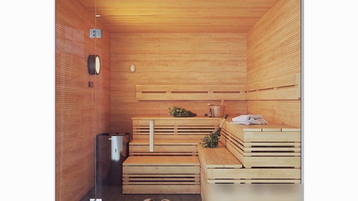 渲染模型_桑拿房005