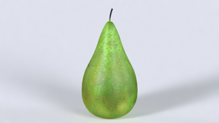 渲染模型_梨子008