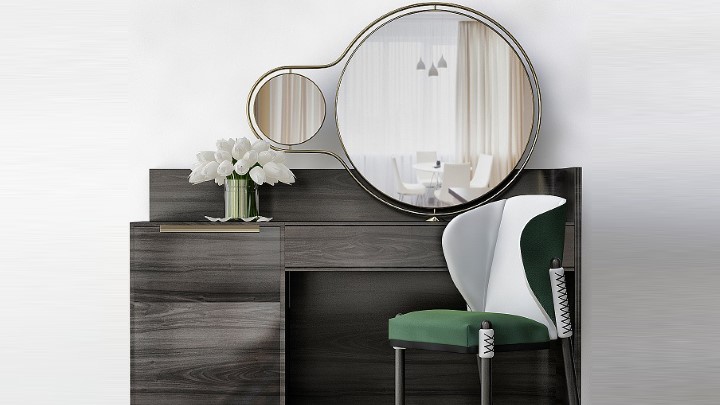 渲染模型_梳妆台113