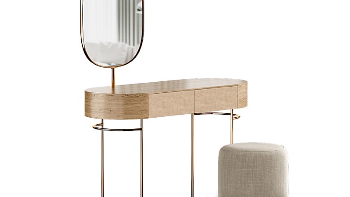 渲染模型_梳妆台125