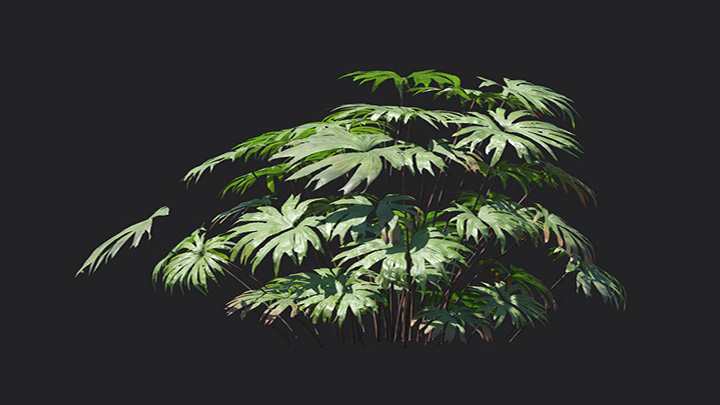 渲染模型_植物1318