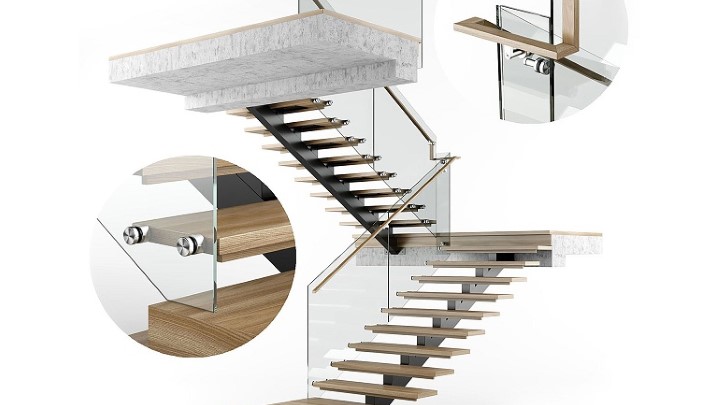 渲染模型_楼梯227