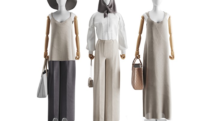 渲染模型_橱窗模特001