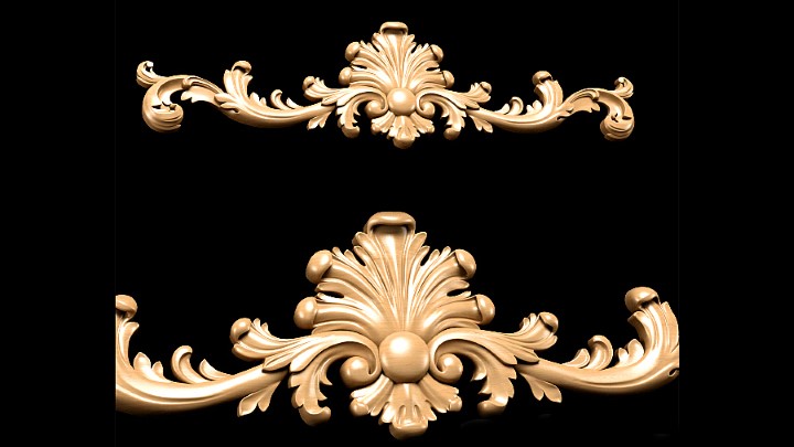 渲染模型_欧式装饰009