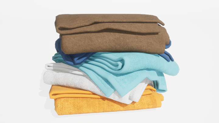 渲染模型_毛巾073