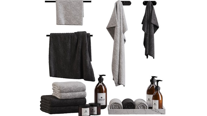 渲染模型_毛巾075