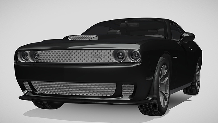 渲染模型_汽车284